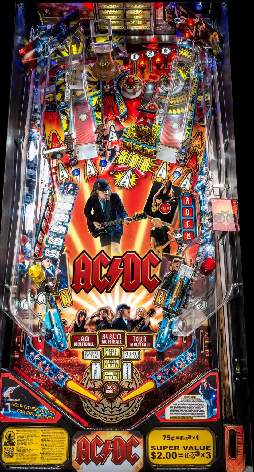 AC/DC (PRO VAULT EDITION) AC/DC (Pro Vault Edition) Flipperkast van ...